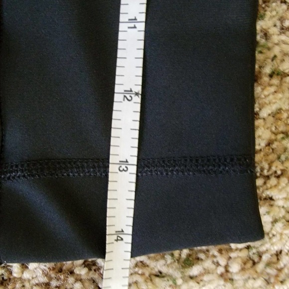 Adidas Aeroready Black White Athletic Stretch Pants 3 Stripes on Sides Size M - Picture 8 of 12